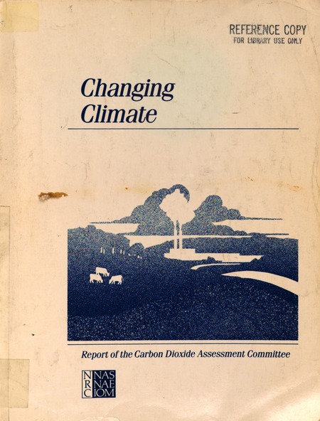 couverture rapport am&eacute;ricain changement climatique 1983