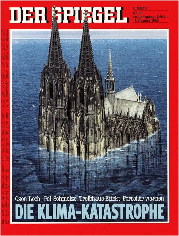 converture Der Spiegel 1986 climat
