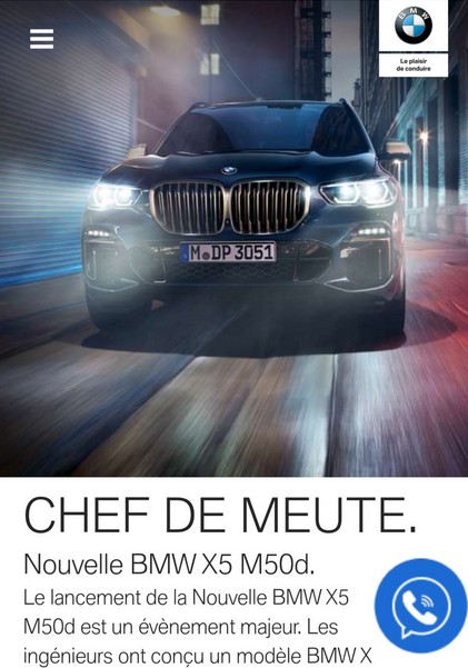 exemple publicité masculinité toxique BMW SUV